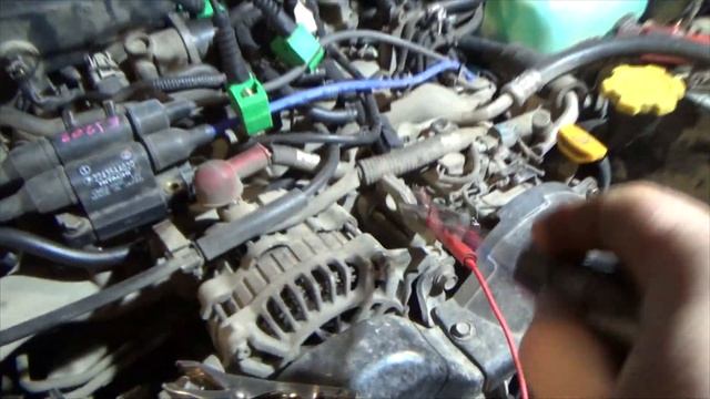 Субару EJ20 троит на газу. Неожиданная причина! Помог осциллограф Постоловского.
