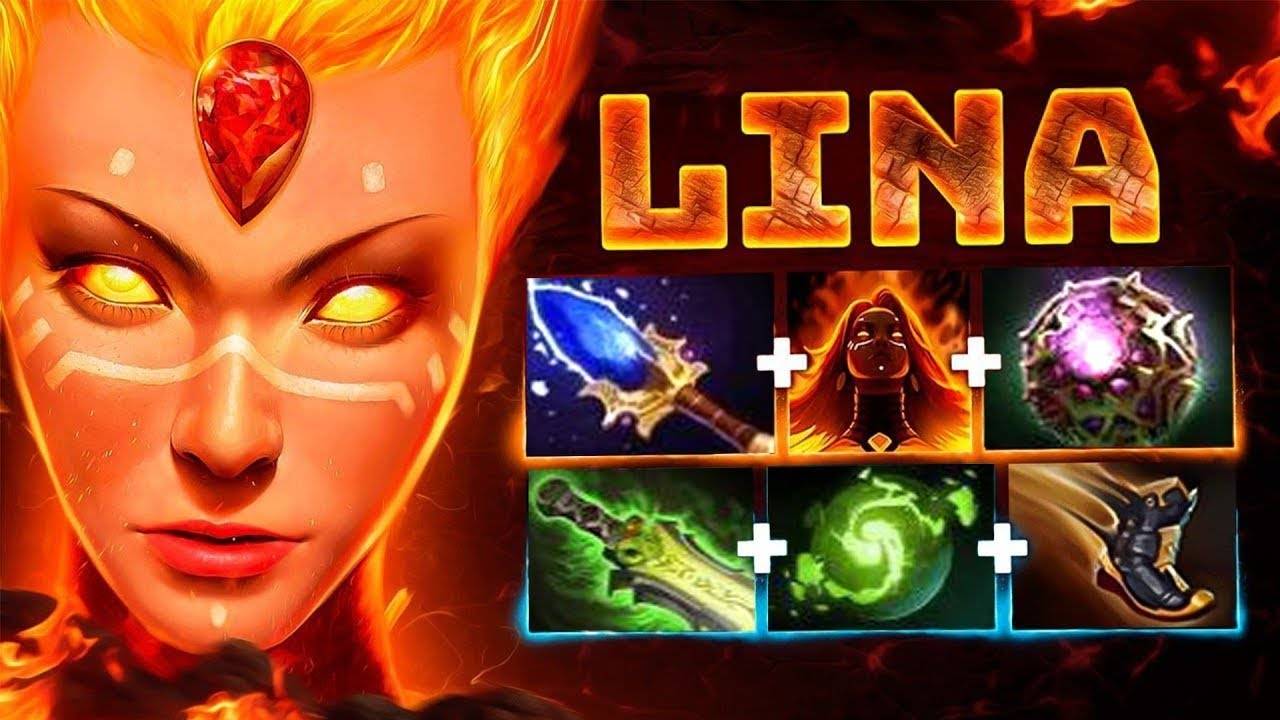 Аналитика ошибок - ТОП 1 МИДЕР прямо СЕЙЧАС! Магическая LINA Dota 2 смотреть онлайн