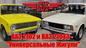 ВАЗ 2102 и ВАЗ 21043 - «Универсальные Жигули» (10 выпуск)