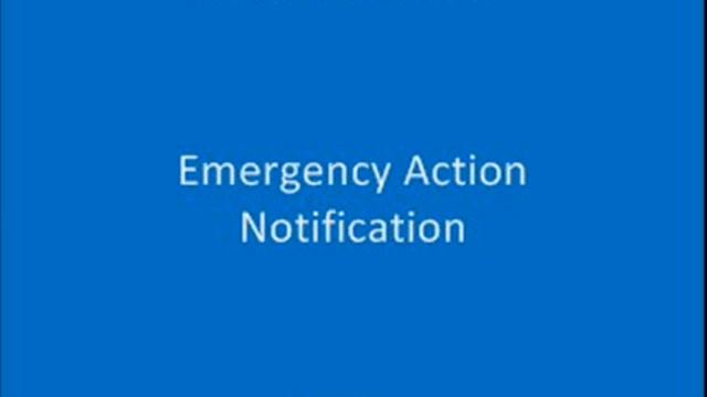 Emergency Action Notification Based On The Sum Of All Fears смотреть онлайн
