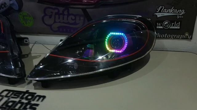 Vivaro custom headlights смотреть онлайн