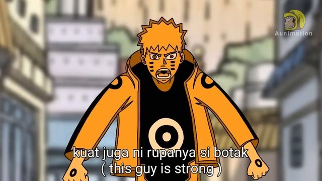 Naruto mode baryon vs Saitama | aunimation | смотреть онлайн