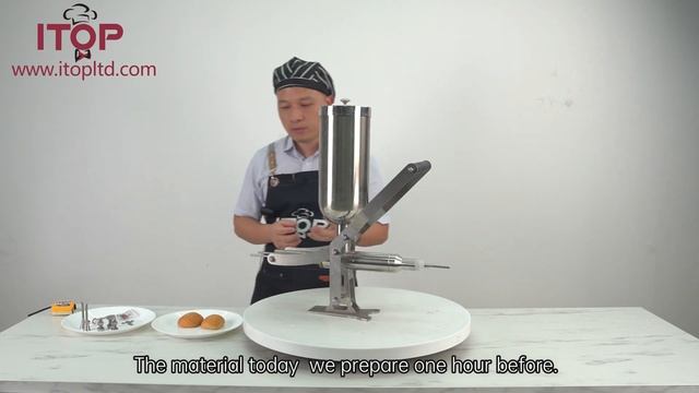 ITOP 4.5L Jam Filling Machine Churros Chocolate ice Cream Filler Stainless Steel смотреть онлайн