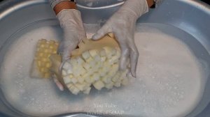 ASMR (182) Washing powder/Sponge squeezing/Стиральный порошок/Звуки воды