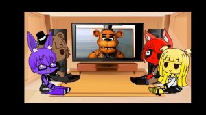 реакция фнаф на плюшевые придурки