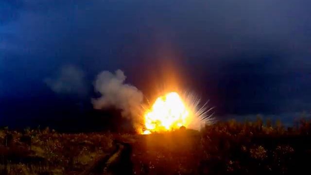 ДРП Black powder explosion