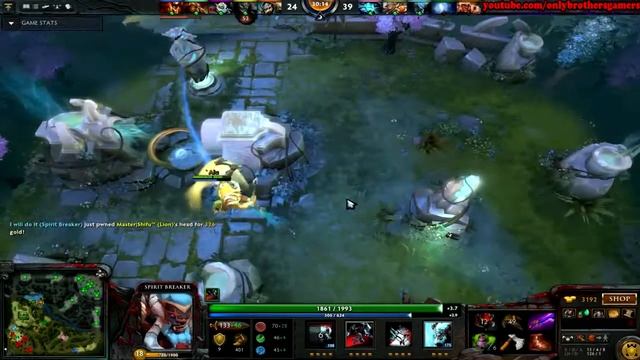 Dota 2 Sedoy 6408 MMR Plays Spirit Breaker Ranked Match Gameplay смотреть онлайн