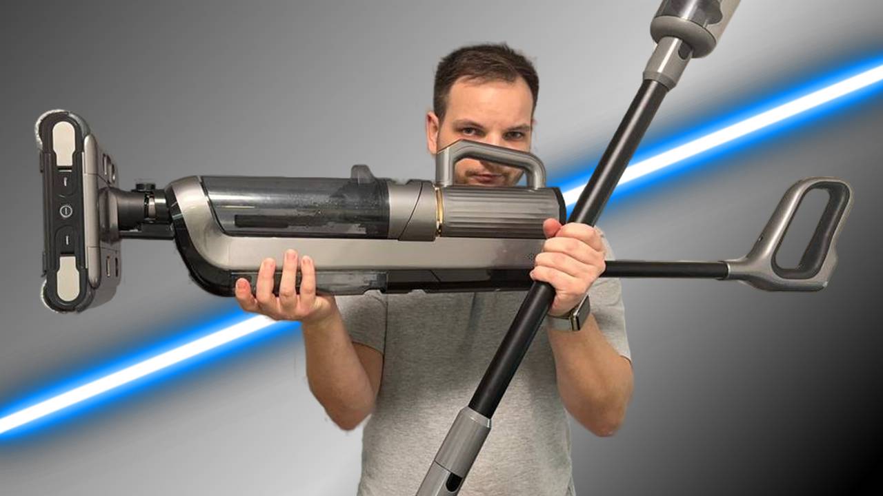 МОЮЩИЙ ПЫЛЕСОС 4 В 1 KARINGBEE M5 - ПОЛНЫЙ ОБЗОР | МОЕТ ПОЛЫ - ПЫЛЕСОСИТ КОВРЫ смотреть онлайн