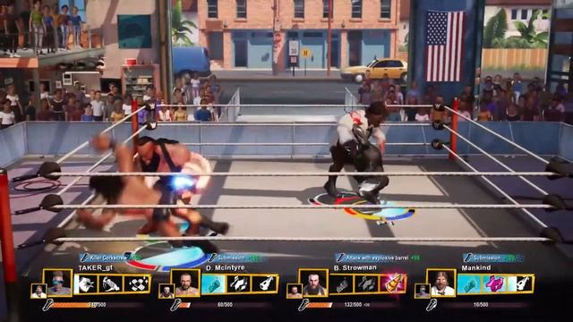 WWE 2K Battlegrounds. Сюжет. На пол пути к финалу. смотреть онлайн