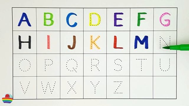 English Alphabet in Colors with Funny Illustrations смотреть онлайн