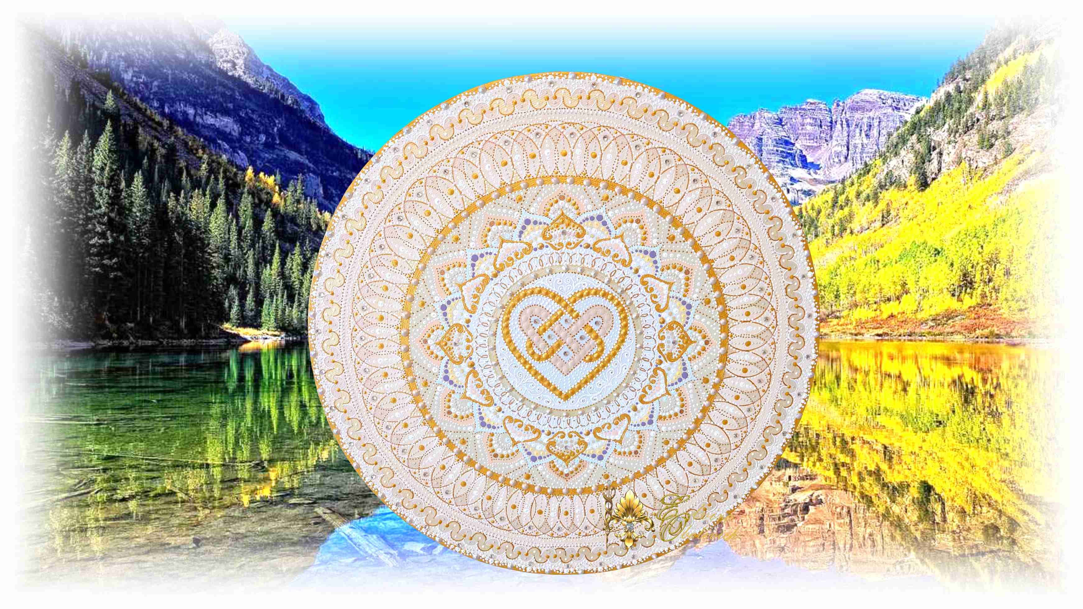 Картина -Гармонизация через Вселенскую (беспричинную) Любовь, состояние Единства, Радости и Счастья!