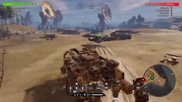 Crossout PS4 - Clan War [R4W] смотреть онлайн