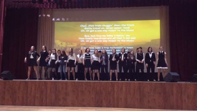 Класс 9/1 с песней «One-Way Ticket» смотреть онлайн