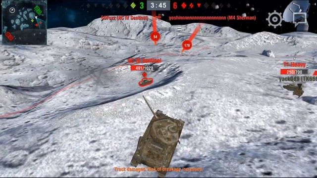Gravity Mode M4 Sherman Gameplay WoT Blitz смотреть онлайн