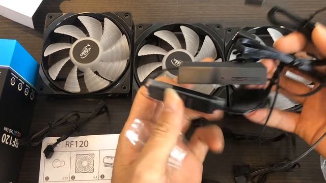 【DEEPCOOL】RF120 3in1とRF120Bの内容物の紹介 смотреть онлайн