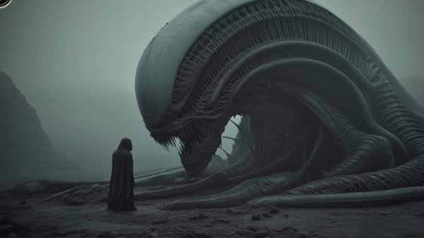 Vision Dark Видеоролики HORROR в стиле HR Giger 2