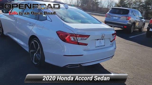 Certified 2020 Honda Accord Sedan Sport, Edison, NJ 13318P смотреть онлайн
