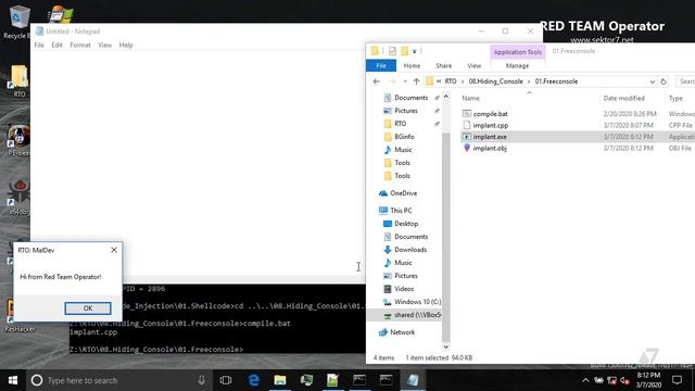23 Making program invisible смотреть онлайн