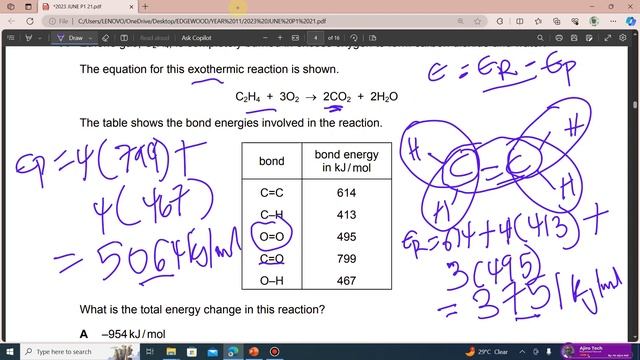 IGCSE Chemistry (0620) Paper 2 Multiple Choice (Extended) May June 2023 Variant 21 смотреть онлайн