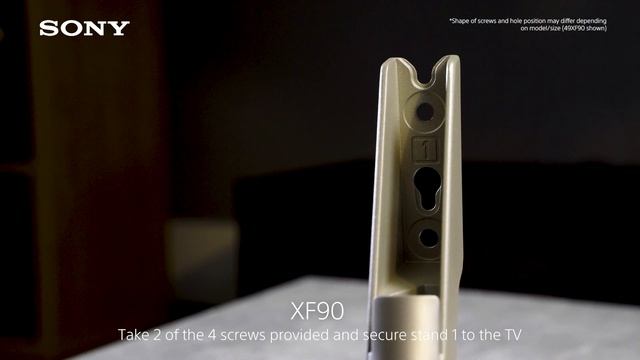 Assembly Guide: 2018 BRAVIA XF85 & XF90 TVs (49" & below) смотреть онлайн