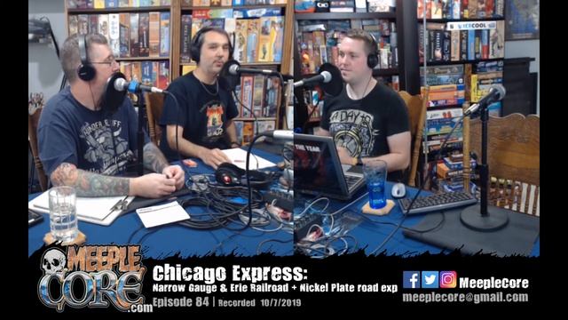 MeepleCore Podcast EP84 - Chicago Express expansion and queenie смотреть онлайн
