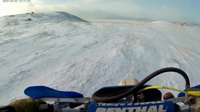 Каньон Чингисхана.дорога обратно.батарейка держит 15 минут на морозе. смотреть онлайн