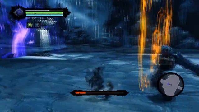 Darksiders 2 game play - Death fights Crow Father on GTX 560 смотреть онлайн