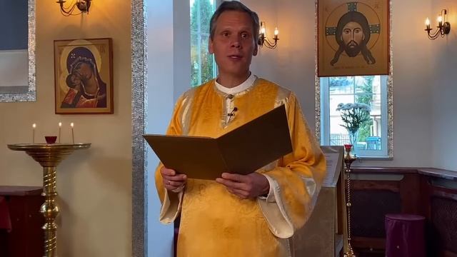 Вечерня на русском языке. Неделя 9-я по Пятидесятнице. 24 августа 2024 смотреть онлайн