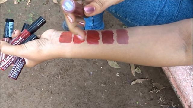 MISS CLAIRE SOFT MATTE LIP CREAM SIMILAR SHADES OF 55 | Sherin Varughese смотреть онлайн