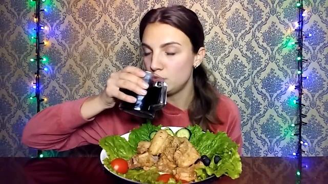 Mukbang:// 😃 ВКУСНЕЙШИЕ СВИННЫЕ РЁБРЫШКИ😃😋// ИДЕАЛЬНЫЙ УЖИН!//EATING SHOW. смотреть онлайн