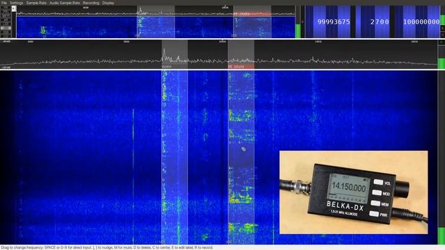 Belka-DX - Testing IQ Output