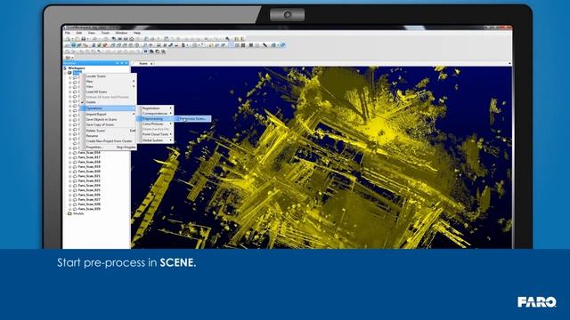 FARO Focus X330 3D Scanning Workflow смотреть онлайн