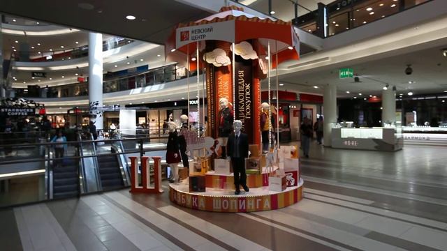 Кинетический арт-объект для ТК "Невский центр" смотреть онлайн