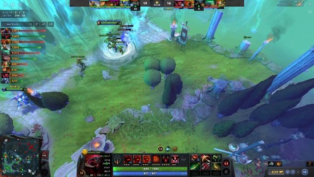 Shadow Fiend Gameplay Miracle with 17 Kills and Satanic - Dota Ringmaster смотреть онлайн