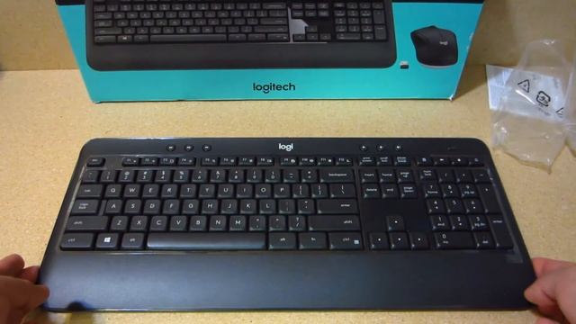 Logitech MK540 Advanced Wireless Keyboard and Mouse Bundle Black смотреть онлайн