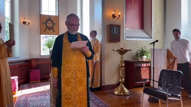 Утреня на русском языке. Праздник апостолов Петра и Павла. 12 июля 2024 смотреть онлайн