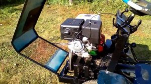 самодельный минитрактор