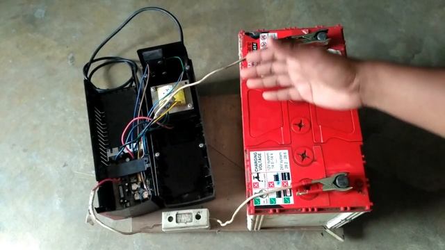 Connect UPS + CAR Battery|| As a Inverter || problem and solution смотреть онлайн