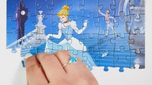 Сказка Золушка - собираем пазлы для детей - Cinderella Puzzle for Kids | Раскрашка ТВ