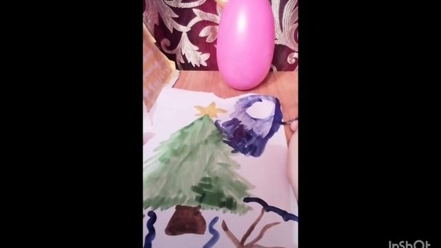 как нарисовать красивую новогоднюю ёлочку 🎄 смотреть онлайн