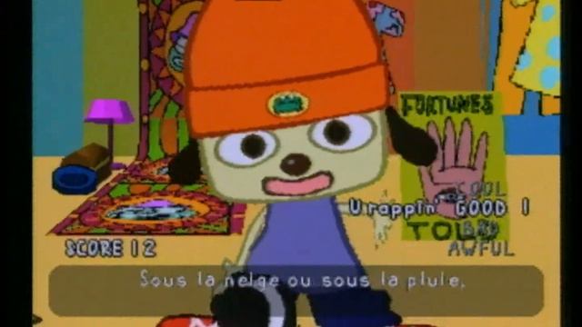 PaRappa The Rapper PlayStation French TV ad pub (1997) смотреть онлайн