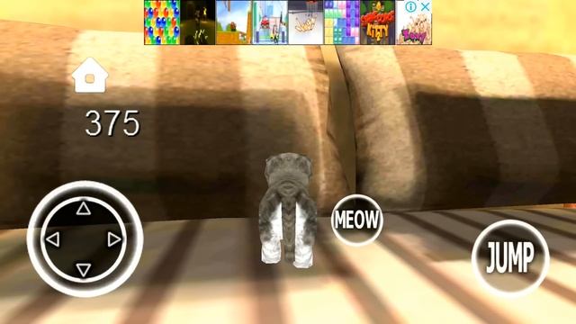 Котенок 3Д симулятор Детский игровой мультик для детей! Kitten Cat Simulator 3d