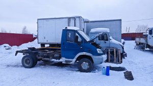 Обзор разбора ГАЗ Валдай, снял рефку.