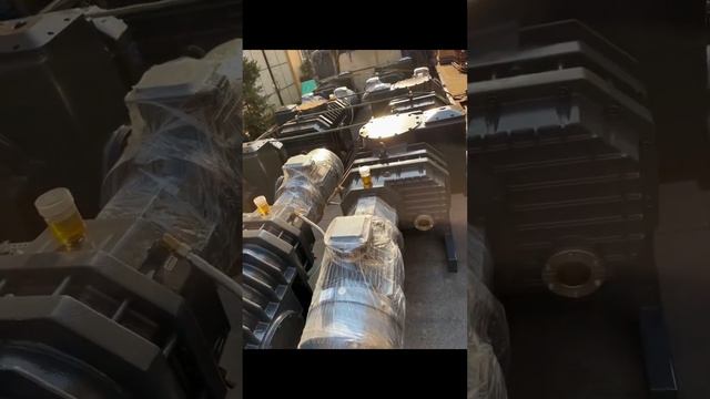 ZJP2500 Roots vacuum pump loading and delivery. смотреть онлайн