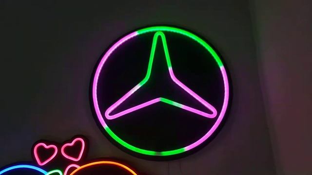 Mobile Connected Bluetooth Rgb Neon Sign