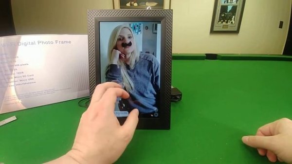 Frameo Digital Photo Frame WiFi 10.1 inch Display Review, Good digital photo frame