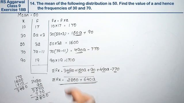 Mean Median and Mode of Ungrouped Data| Class 9 Exercise 18B Question 14 | RS Aggarwal | Learn Math смотреть онлайн