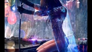 Красивая музыка и девушки в стиле Киберпанк. Beautiful music and girls in the Cyberpunk style