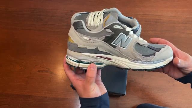 UNBOXING NEW BALANCE 2002R PROTECTION PACK RAIN CLOUD M2002RDA смотреть онлайн