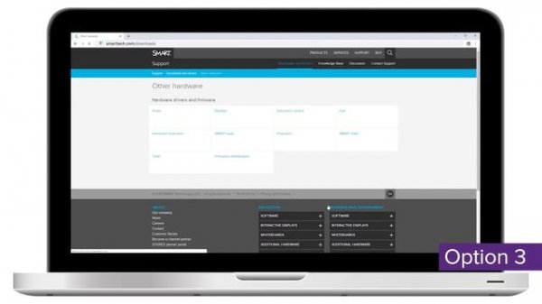 SMART Board MX series with iQ technology: Updating the display's firmware (2019)
